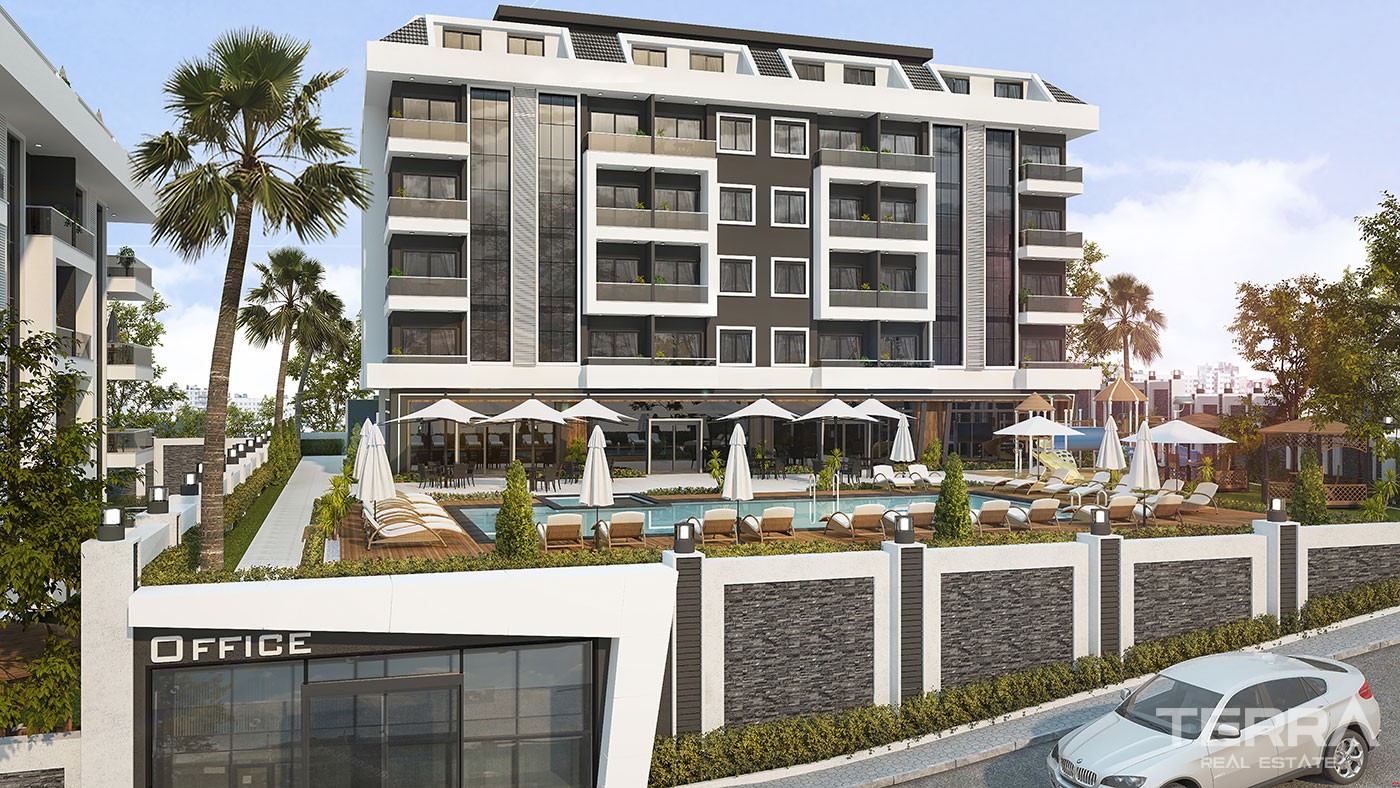 Nouveaux Appartements Abordables à Vendre à Oba Proche de la Plage - 47069