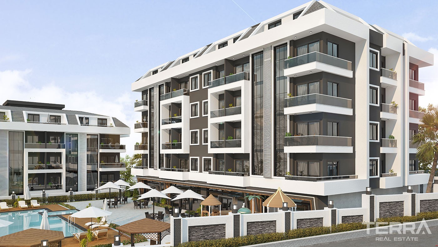Nouveaux Appartements Abordables à Vendre à Oba Proche de la Plage - 47072
