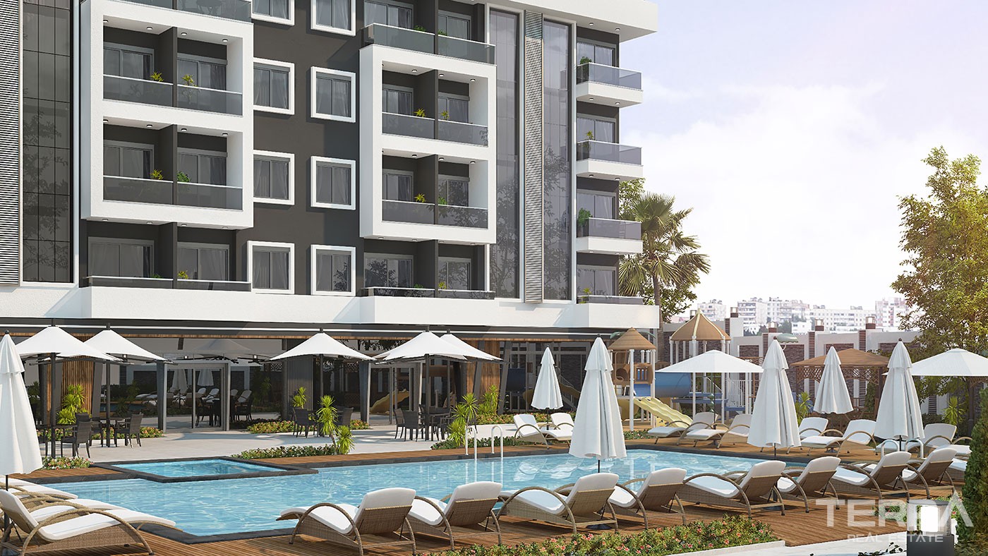 Nouveaux Appartements Abordables à Vendre à Oba Proche de la Plage - 47073