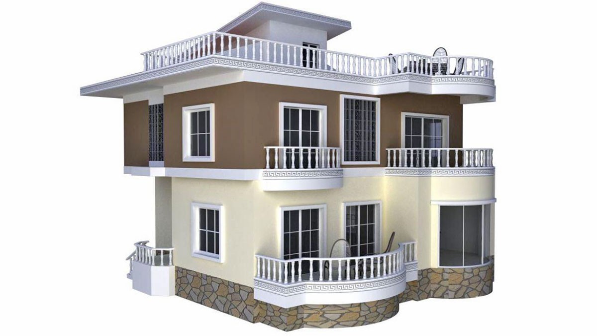 Villas with Splendid Amenities and Green Area for Sale in Alanya - 43813