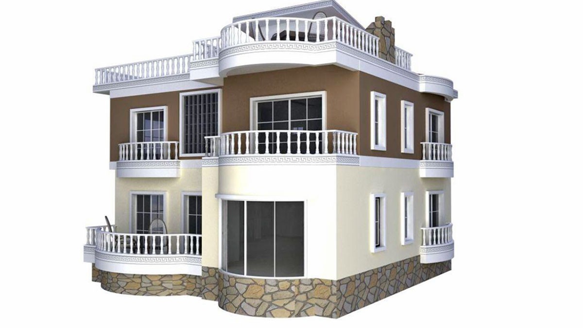 Villas with Splendid Amenities and Green Area for Sale in Alanya - 43814