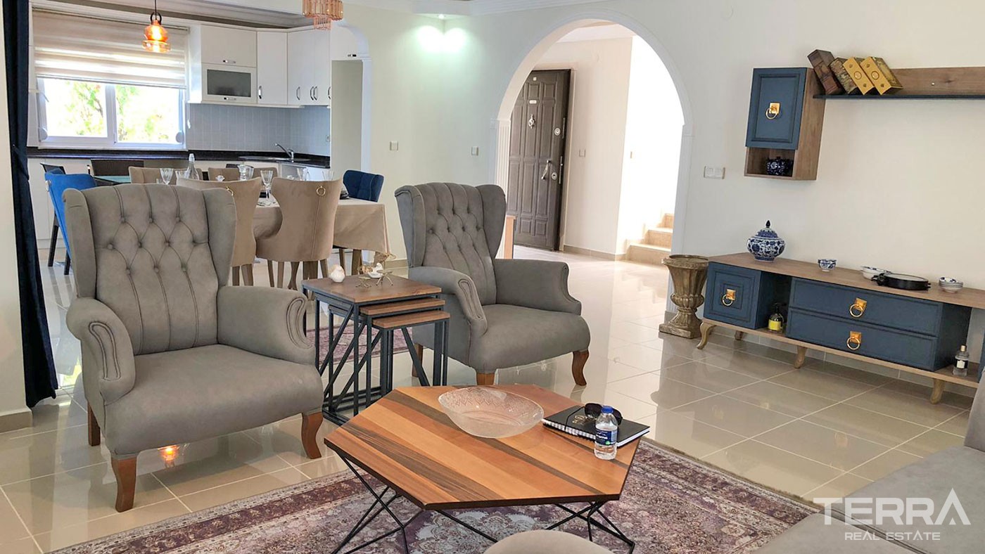 Villas with Splendid Amenities and Green Area for Sale in Alanya - 43853