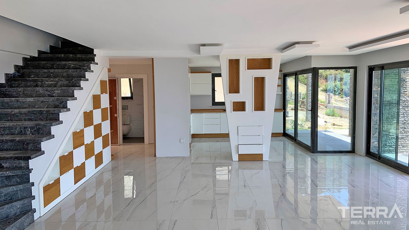 Delightful Detached Villas with Panoramic Sea View to Buy in Alanya - 43918