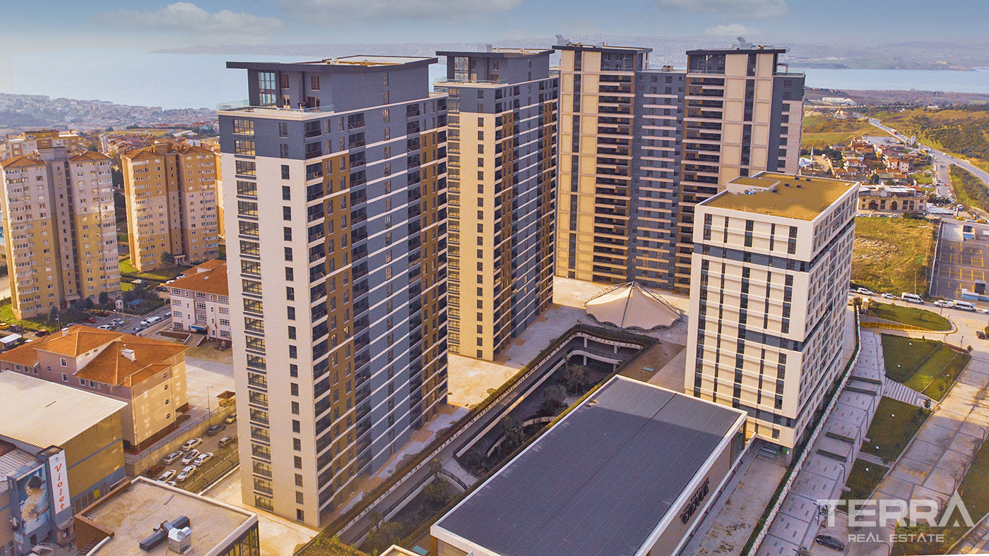 Centralnie położone apartamenty z widokiem na morze w Stambule - 66978