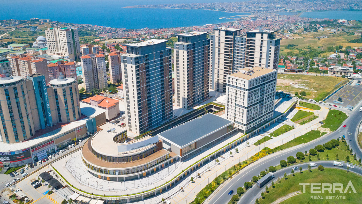 Centralnie położone apartamenty z widokiem na morze w Stambule - 66979