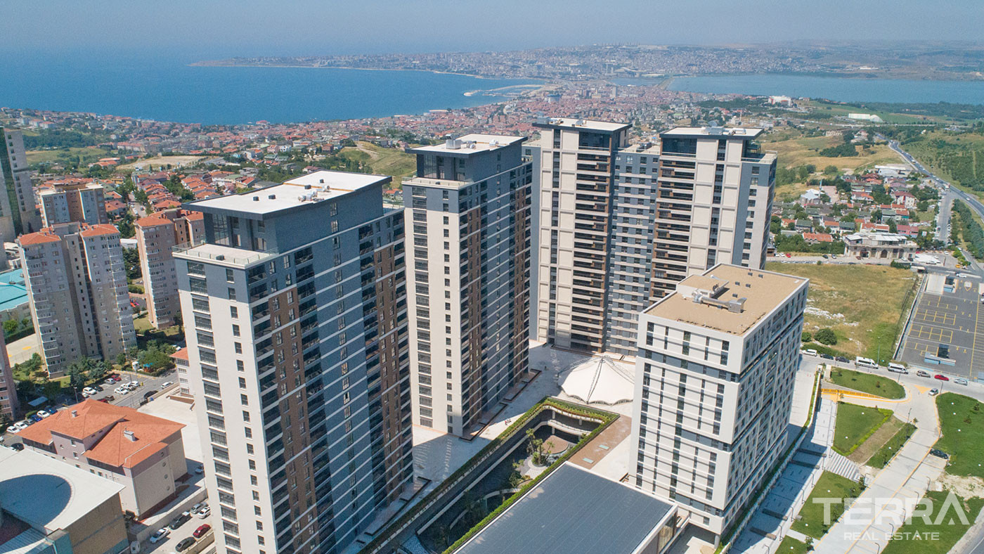 Centralnie położone apartamenty z widokiem na morze w Stambule - 66982