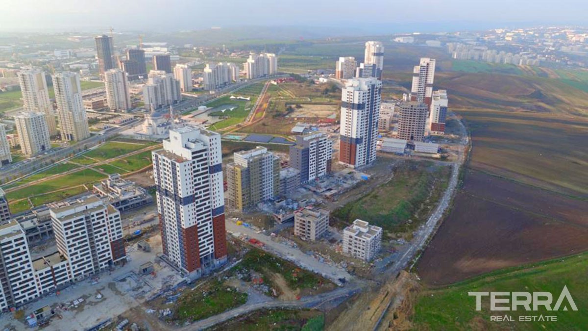 Key-Ready Apartments to Buy in a Luxurious Başakşehir Istanbul Complex - 44167