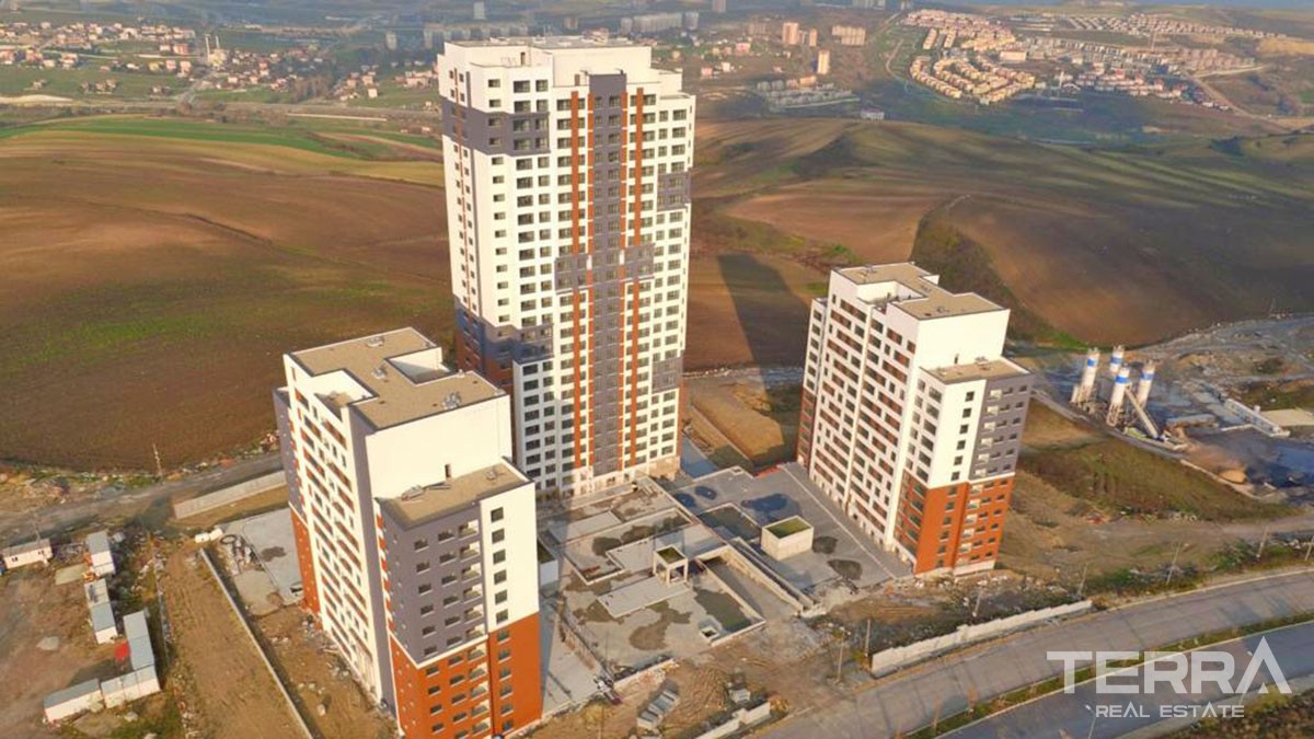 Key-Ready Apartments to Buy in a Luxurious Başakşehir Istanbul Complex - 44169