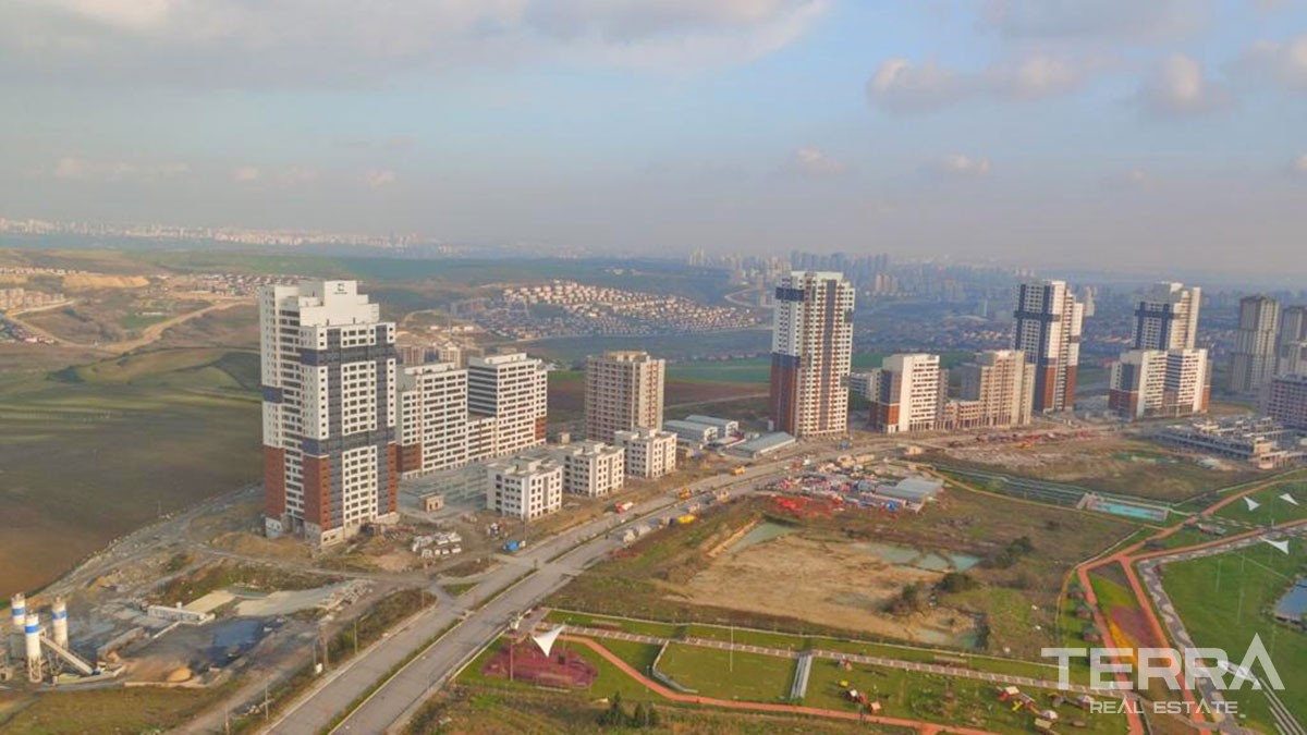 Key-Ready Apartments to Buy in a Luxurious Başakşehir Istanbul Complex - 44170