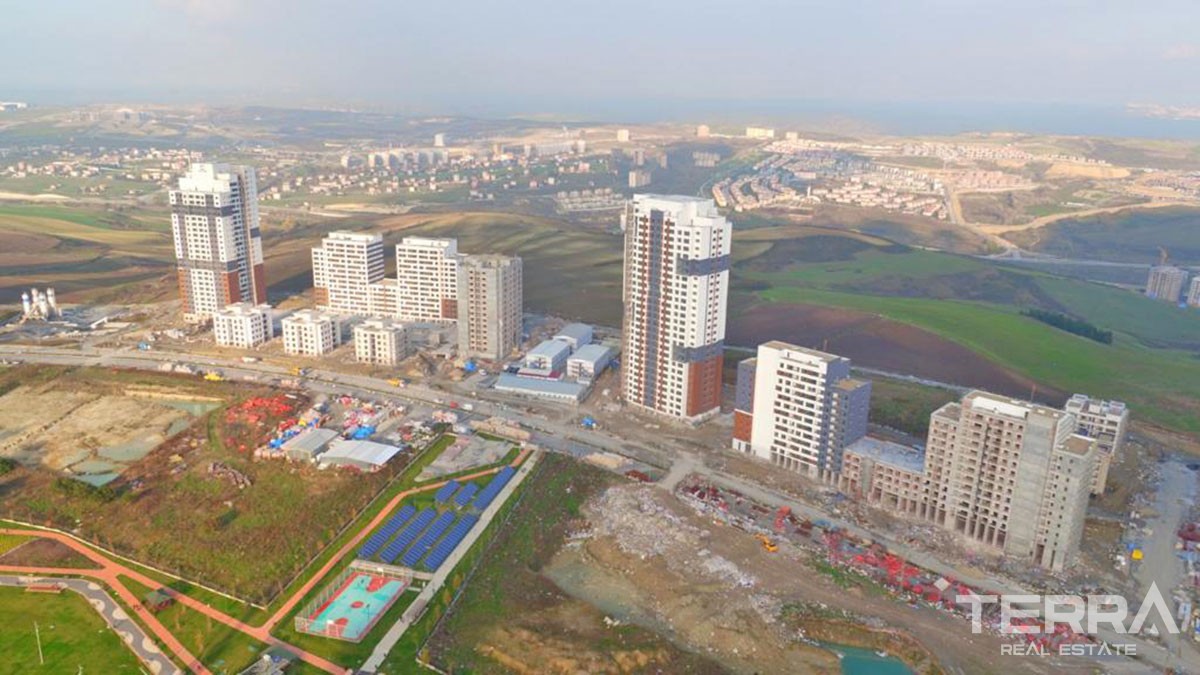 Key-Ready Apartments to Buy in a Luxurious Başakşehir Istanbul Complex - 44173
