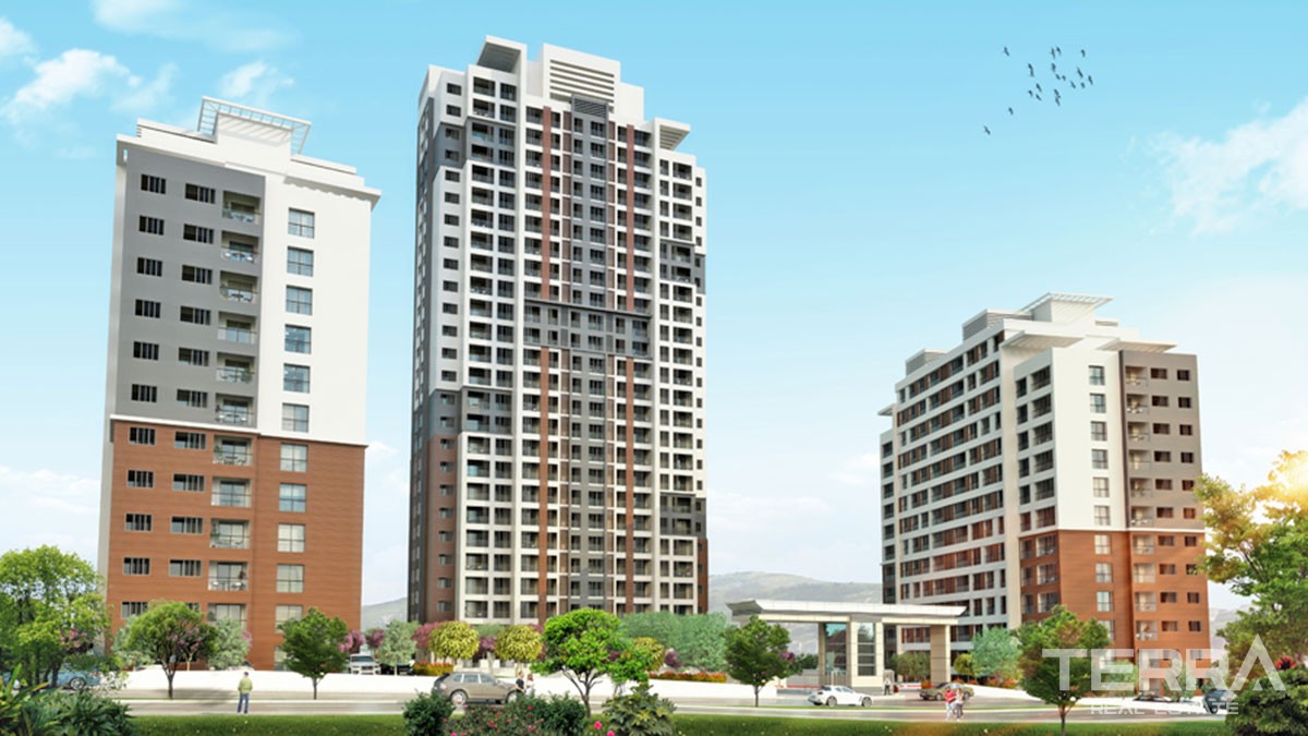 Key-Ready Apartments to Buy in a Luxurious Başakşehir Istanbul Complex - 44178