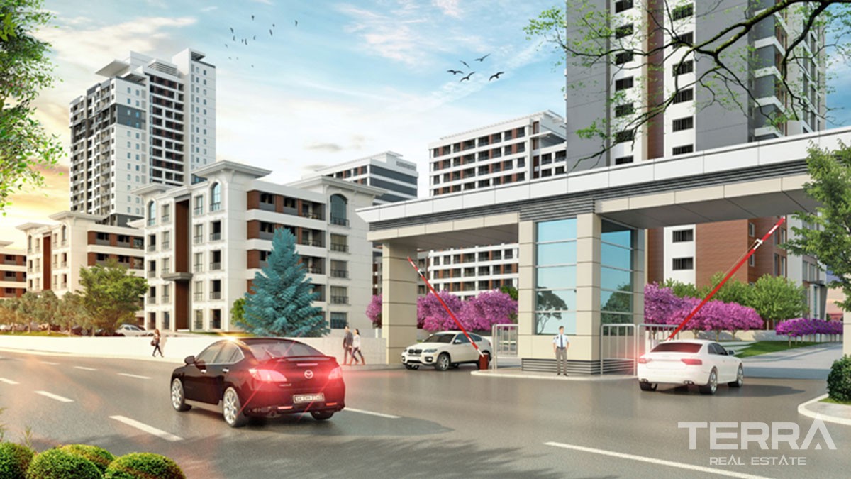 Key-Ready Apartments to Buy in a Luxurious Başakşehir Istanbul Complex - 44179
