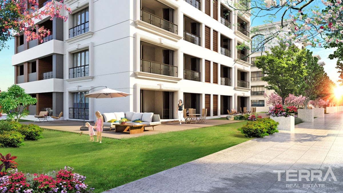 Key-Ready Apartments to Buy in a Luxurious Başakşehir Istanbul Complex - 44183