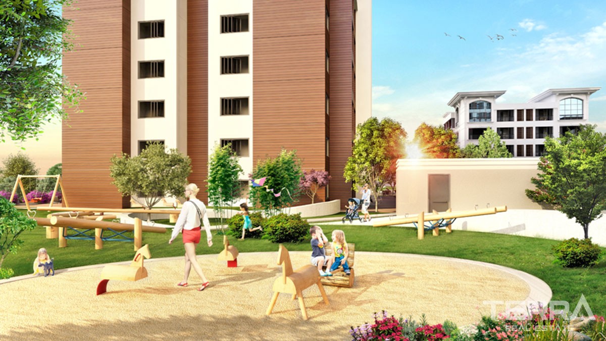 Key-Ready Apartments to Buy in a Luxurious Başakşehir Istanbul Complex - 44184