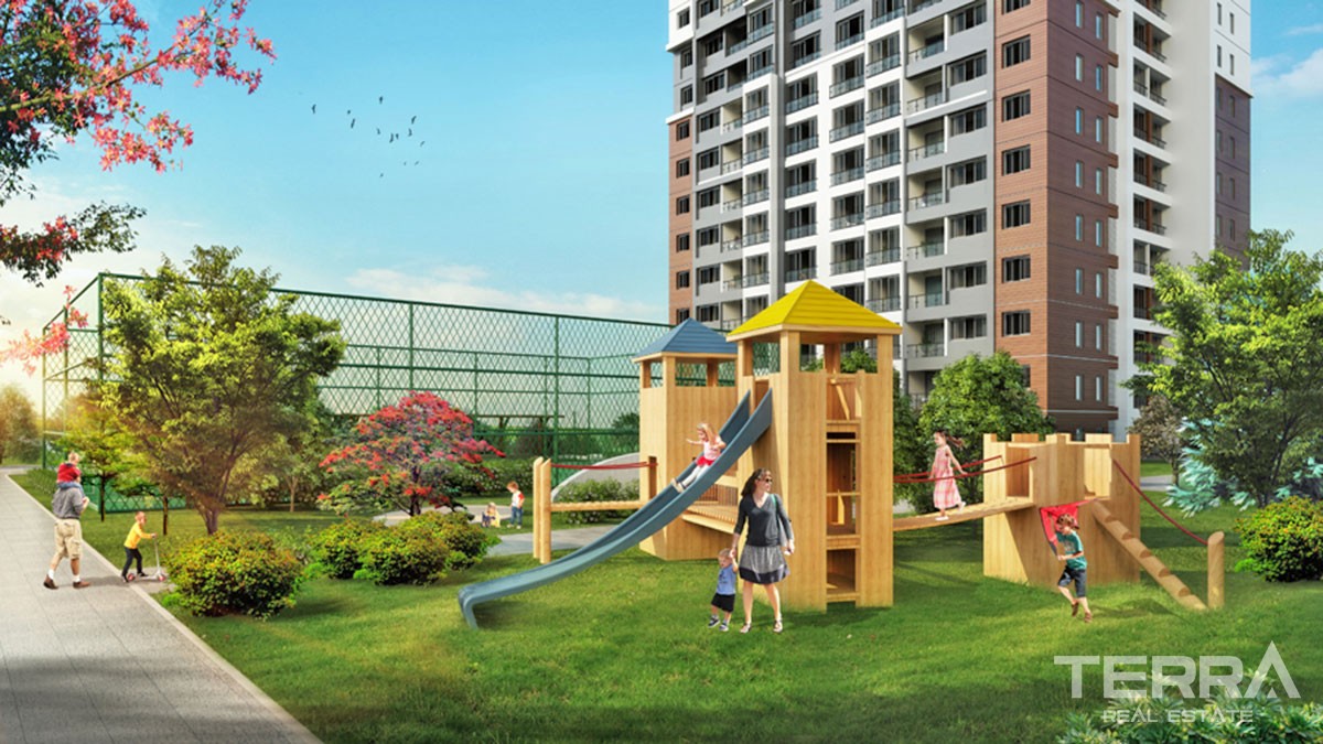 Key-Ready Apartments to Buy in a Luxurious Başakşehir Istanbul Complex - 44185
