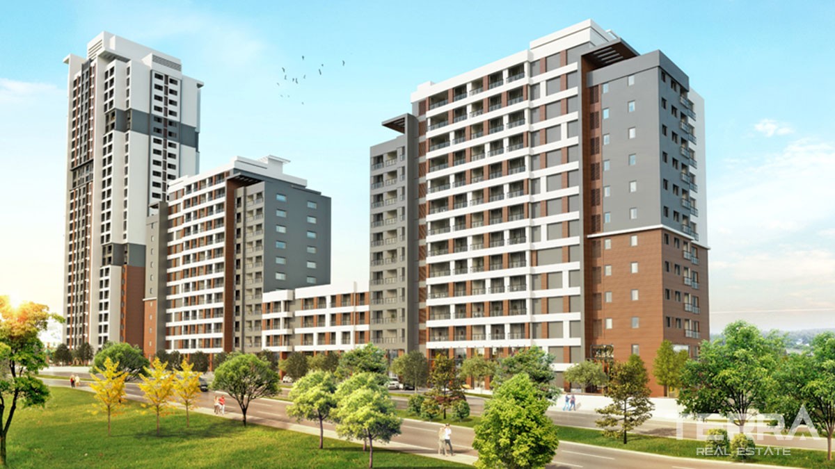 Key-Ready Apartments to Buy in a Luxurious Başakşehir Istanbul Complex - 44186