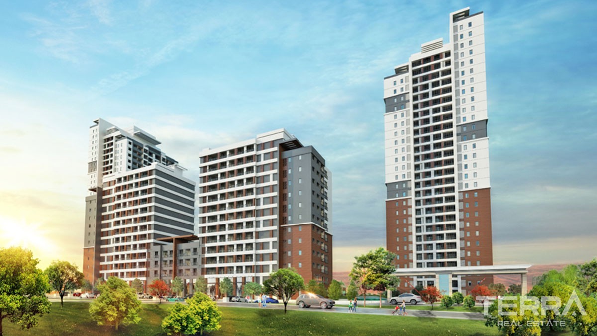 Key-Ready Apartments to Buy in a Luxurious Başakşehir Istanbul Complex - 44188