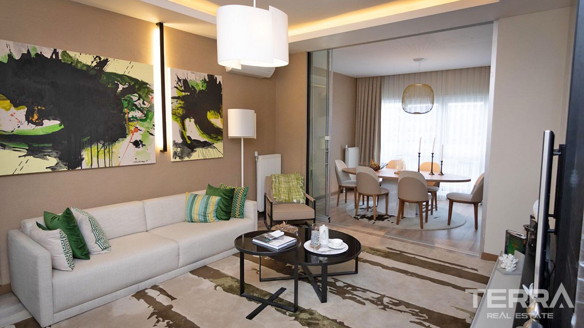 Key-Ready Apartments to Buy in a Luxurious Başakşehir Istanbul Complex - 44193