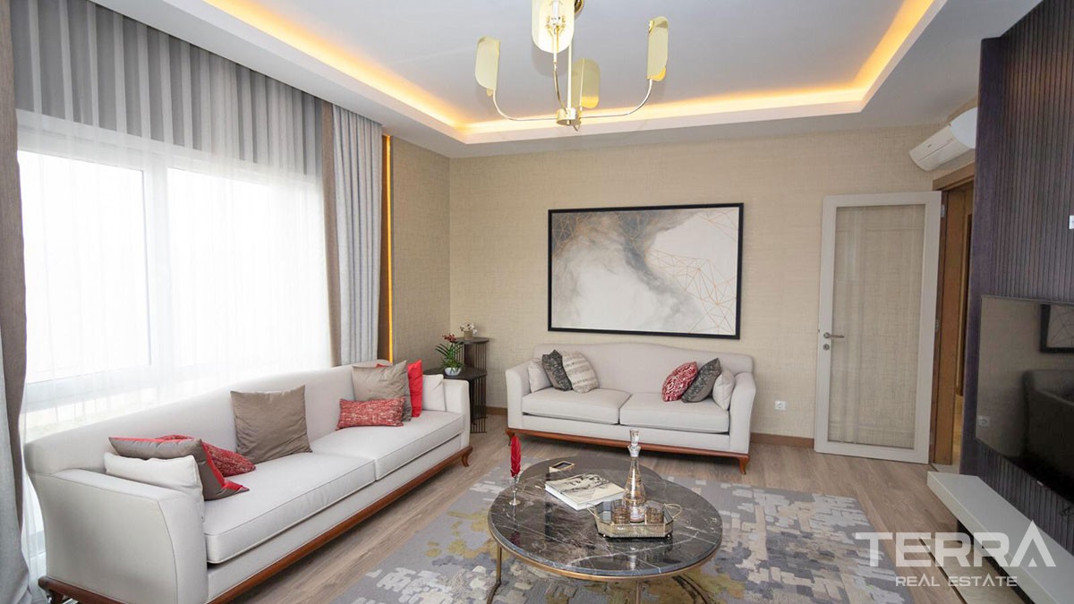 Key-Ready Apartments to Buy in a Luxurious Başakşehir Istanbul Complex - 44202
