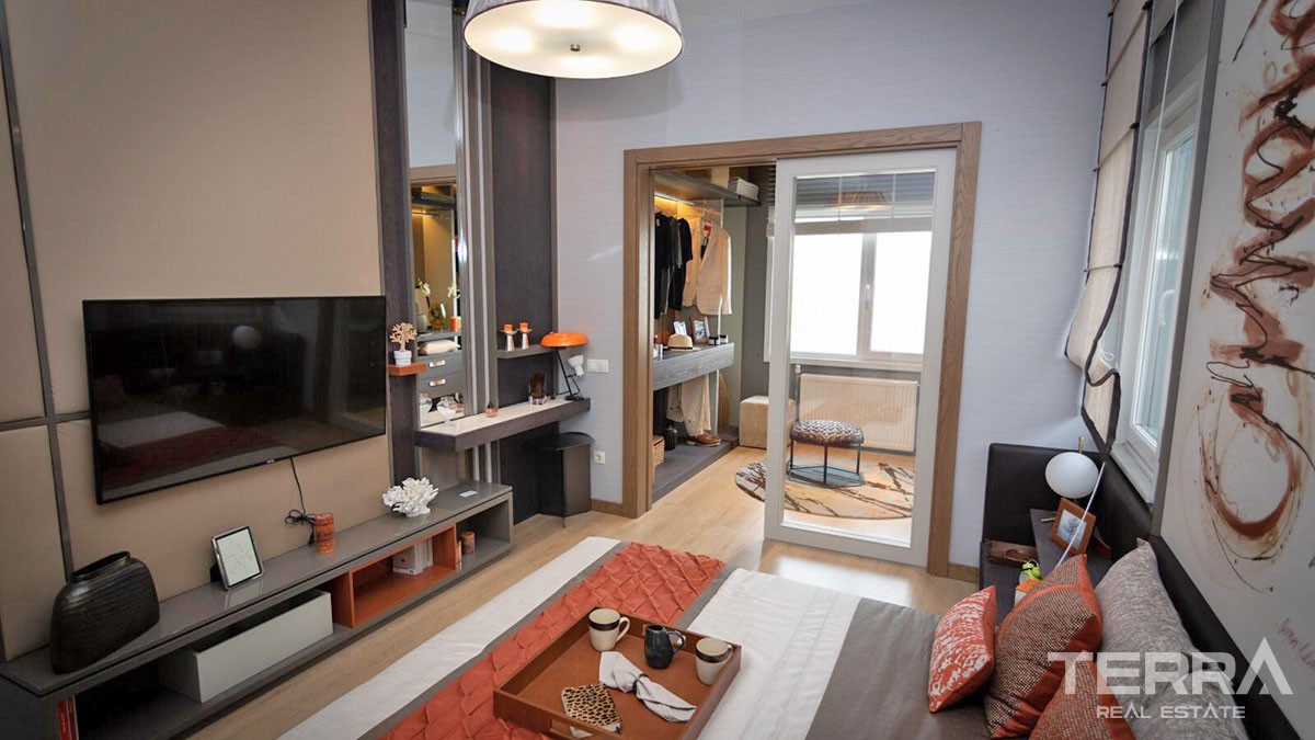 Key-Ready Apartments to Buy in a Luxurious Başakşehir Istanbul Complex - 44204