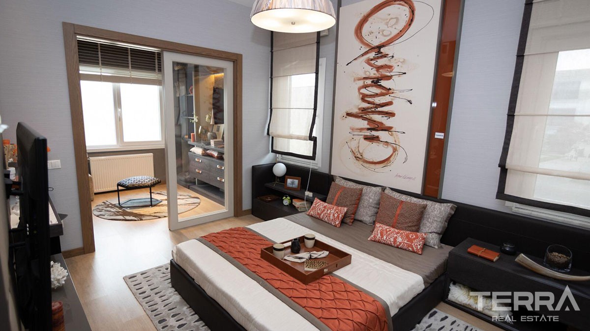 Key-Ready Apartments to Buy in a Luxurious Başakşehir Istanbul Complex - 44209