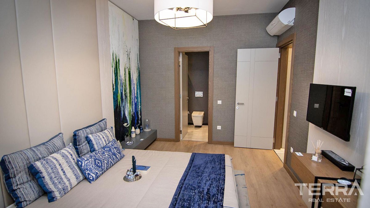 Key-Ready Apartments to Buy in a Luxurious Başakşehir Istanbul Complex - 44214