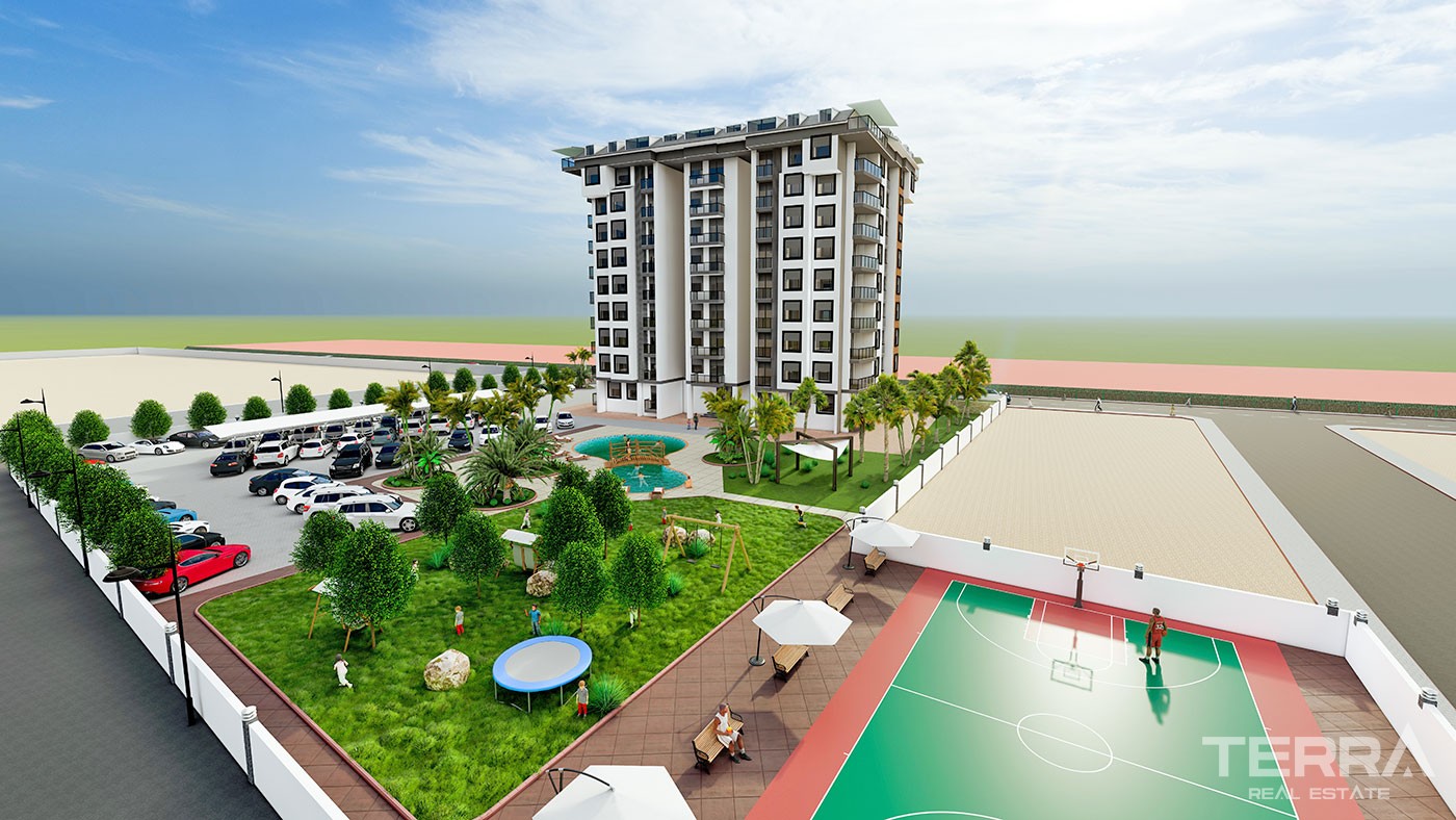 Nouveaux Appartements à Vendre Dans le Cadre Paisible de Gazipaşa - 44251