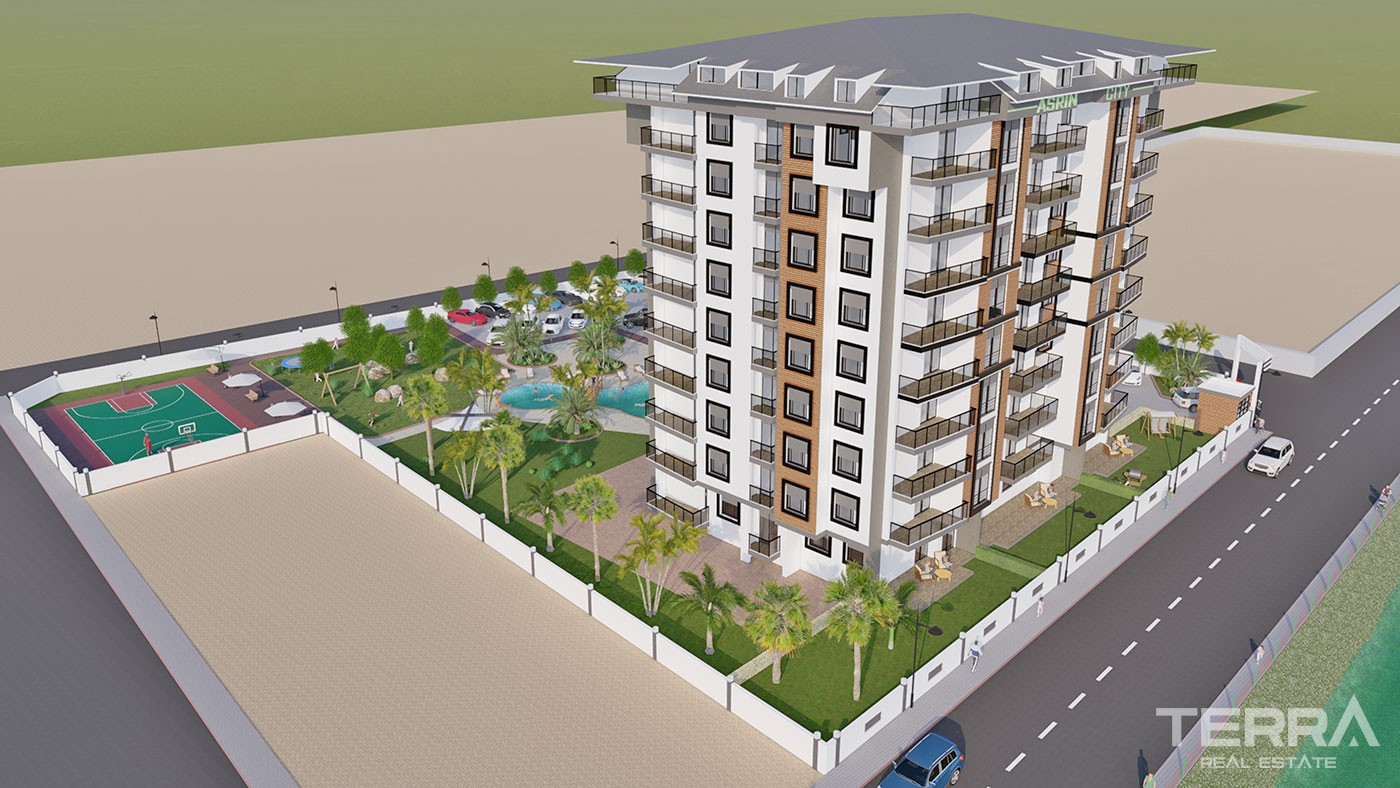 Nouveaux Appartements à Vendre Dans le Cadre Paisible de Gazipaşa - 44252