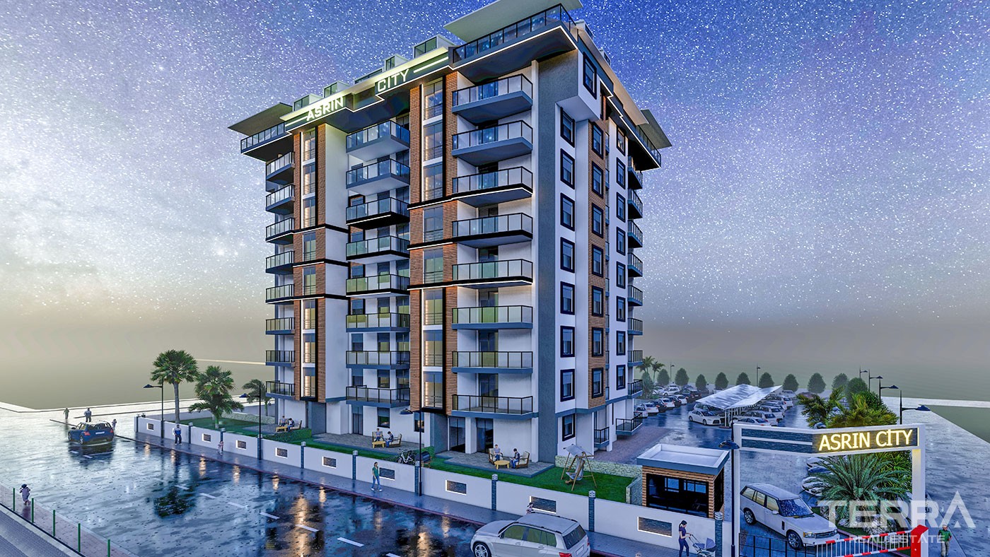Nouveaux Appartements à Vendre Dans le Cadre Paisible de Gazipaşa - 44253