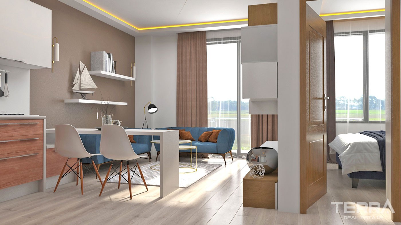 Nouveaux Appartements à Vendre Dans le Cadre Paisible de Gazipaşa - 44263