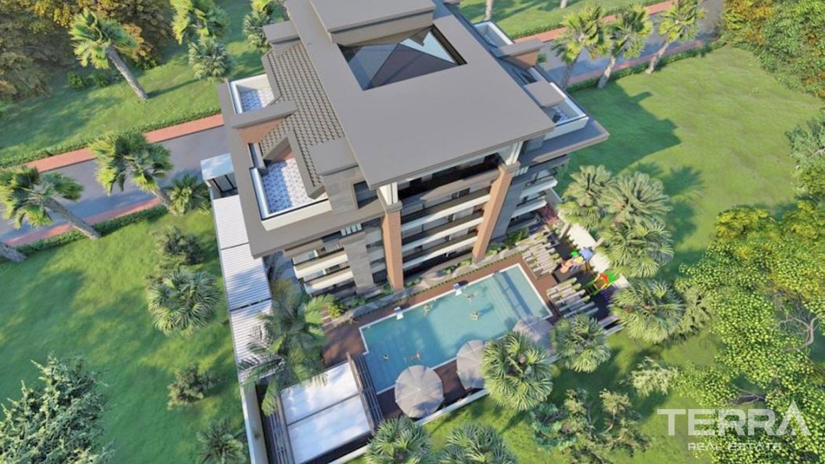 Fantastic Antalya Apartments with Rich Amenities for Sale in Konyaaltı - 44273