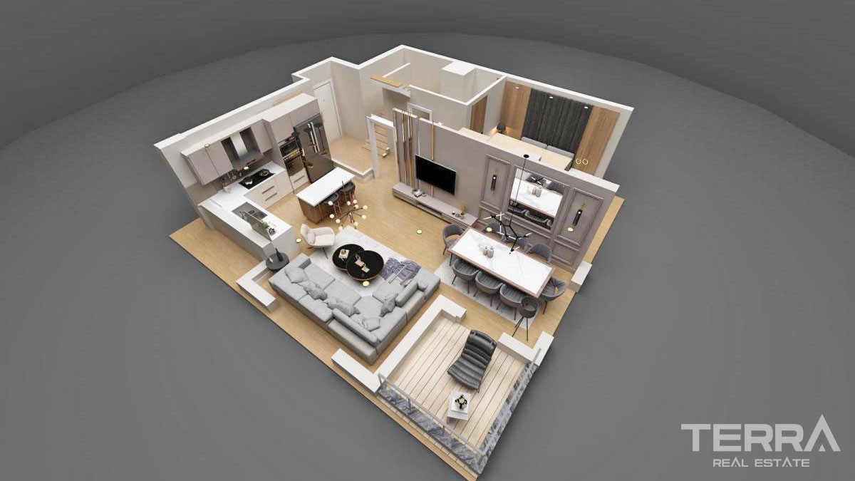 Fantastic Antalya Apartments with Rich Amenities for Sale in Konyaaltı - 44286