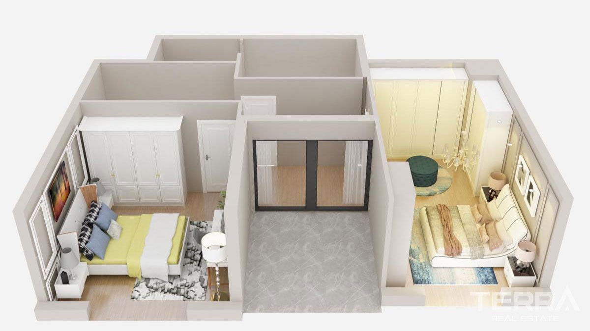 Fantastic Antalya Apartments with Rich Amenities for Sale in Konyaaltı - 44287