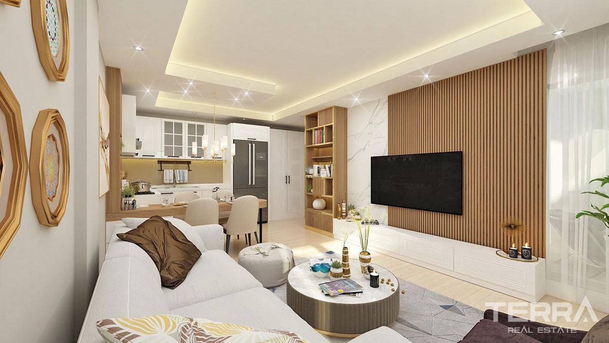 Fantastic Antalya Apartments with Rich Amenities for Sale in Konyaaltı - 44293