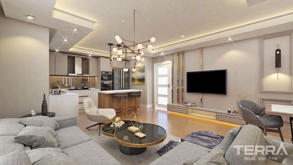 Fantastic Antalya Apartments with Rich Amenities for Sale in Konyaaltı - 44302