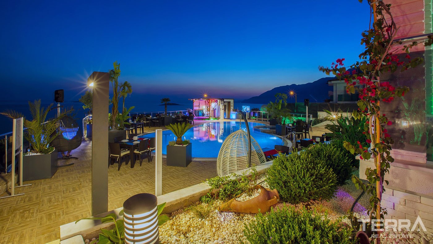 Luxury Boutique Hotel for Sale on Çukurbağ Peninsula in Kaş Antalya - 44840