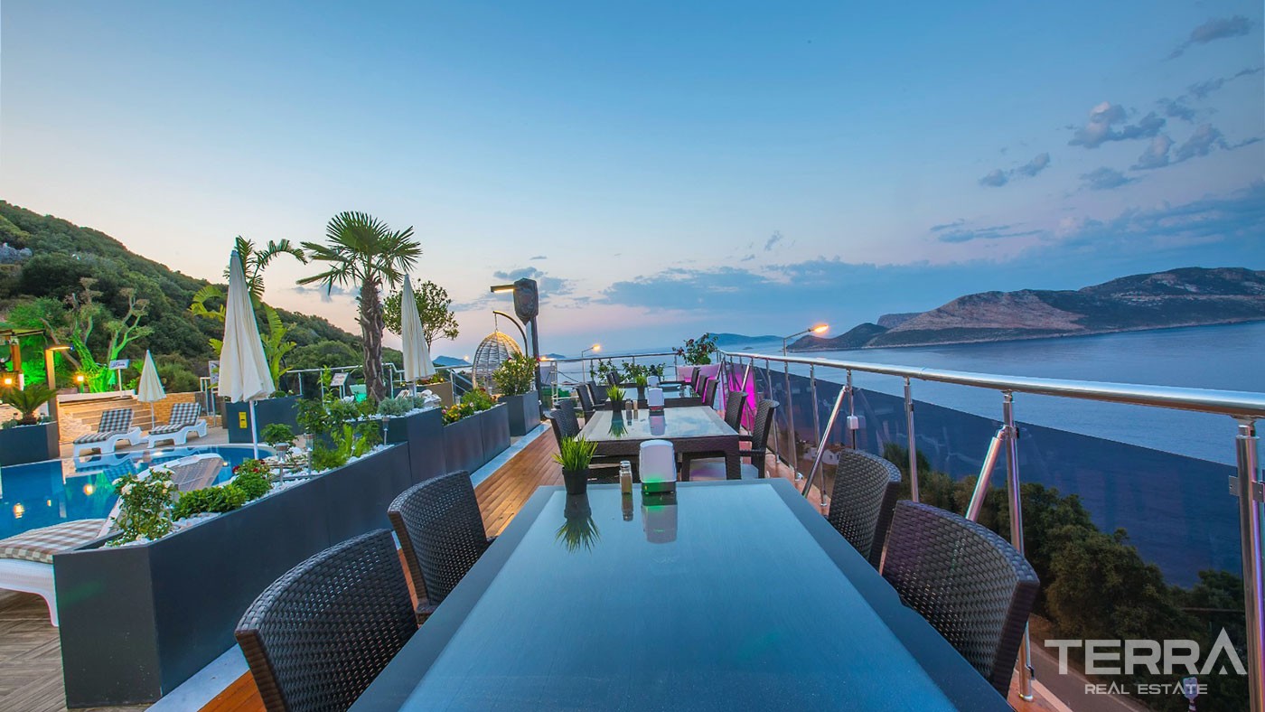 Luxury Boutique Hotel for Sale on Çukurbağ Peninsula in Kaş Antalya - 44847