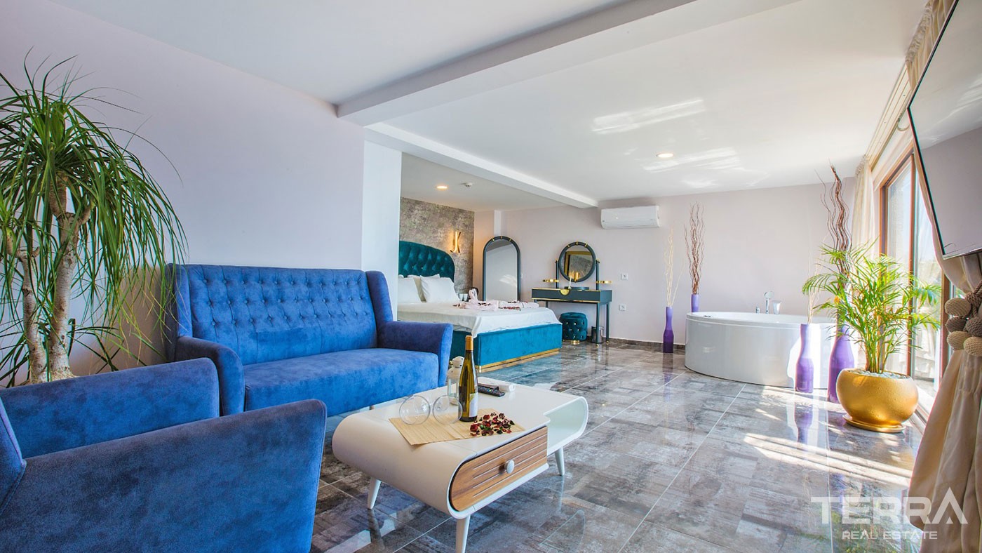 Luxury Boutique Hotel for Sale on Çukurbağ Peninsula in Kaş Antalya - 44857