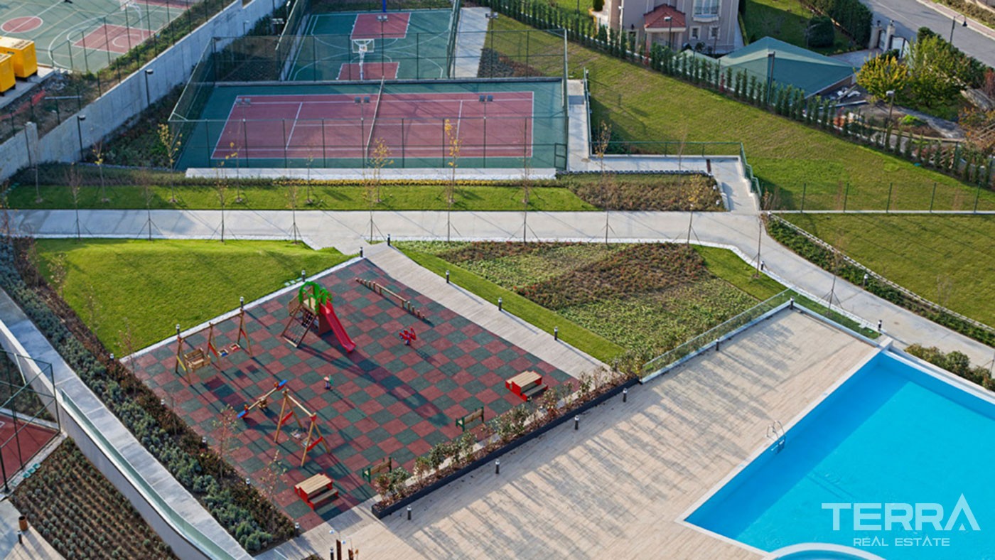 Appartements Spacieux Avec Terrasses à Vendre à Istanbul Büyükçekmece - 44900