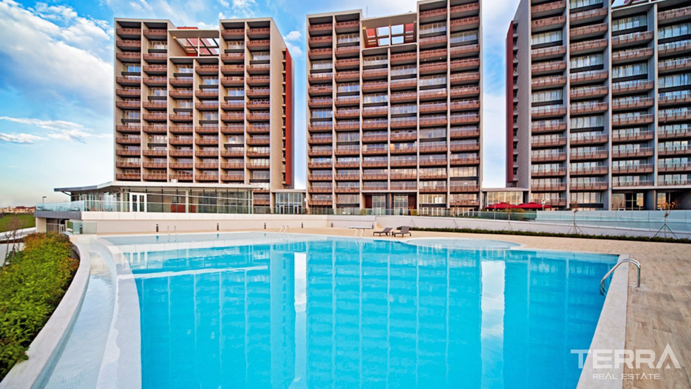 Appartements Spacieux Avec Terrasses à Vendre à Istanbul Büyükçekmece - 44903