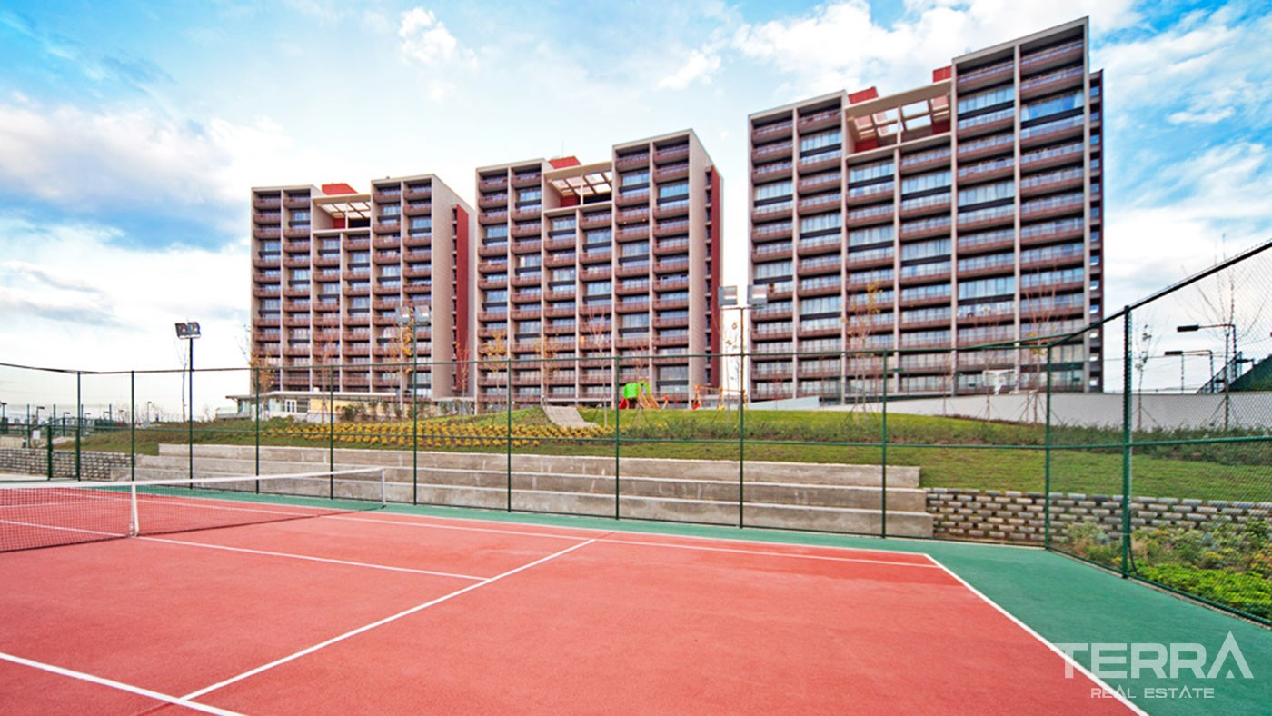 Appartements Spacieux Avec Terrasses à Vendre à Istanbul Büyükçekmece - 44904