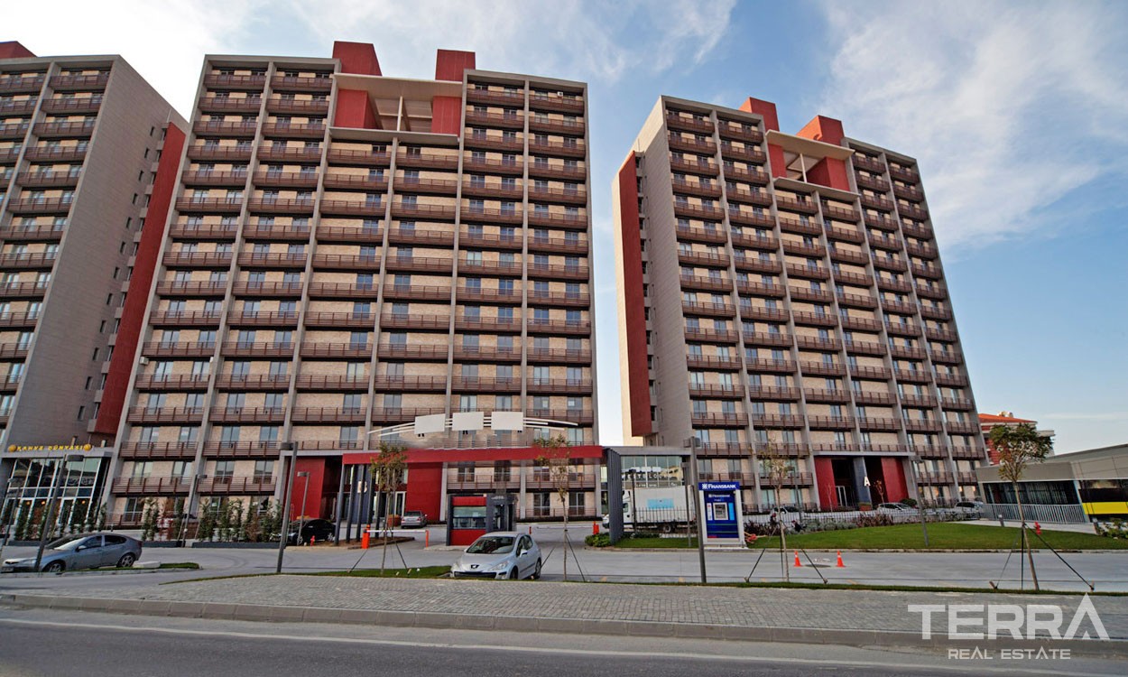 Appartements Spacieux Avec Terrasses à Vendre à Istanbul Büyükçekmece - 44907