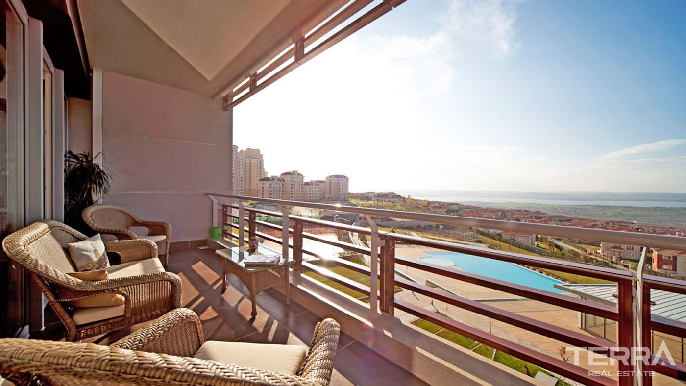 Appartements Spacieux Avec Terrasses à Vendre à Istanbul Büyükçekmece - 44909