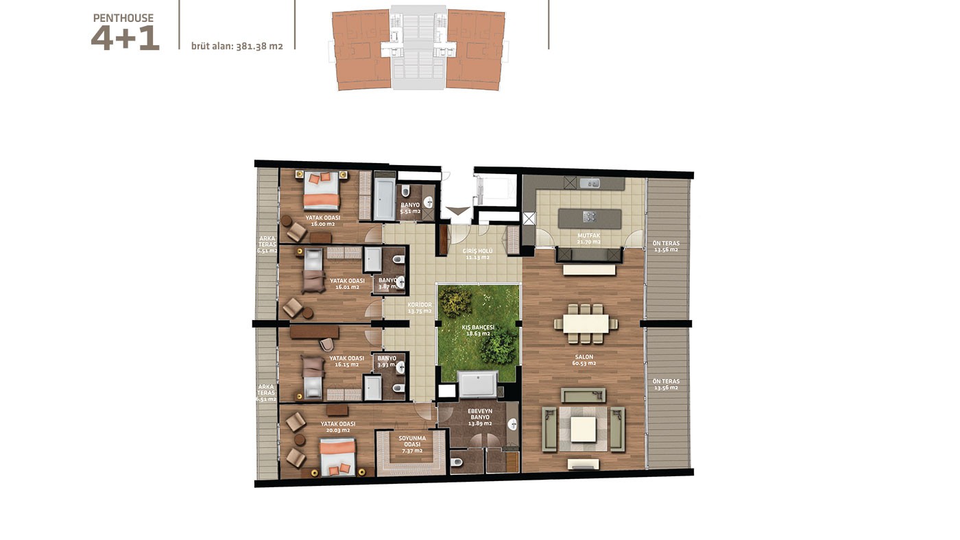 Appartements Spacieux Avec Terrasses à Vendre à Istanbul Büyükçekmece - 44919