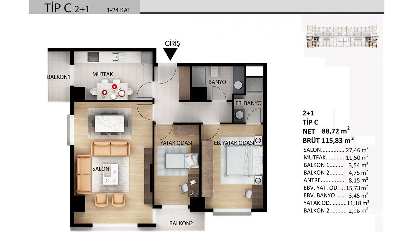 Investment Flats for Sale in European Part of Istanbul Esenyurt - 45291