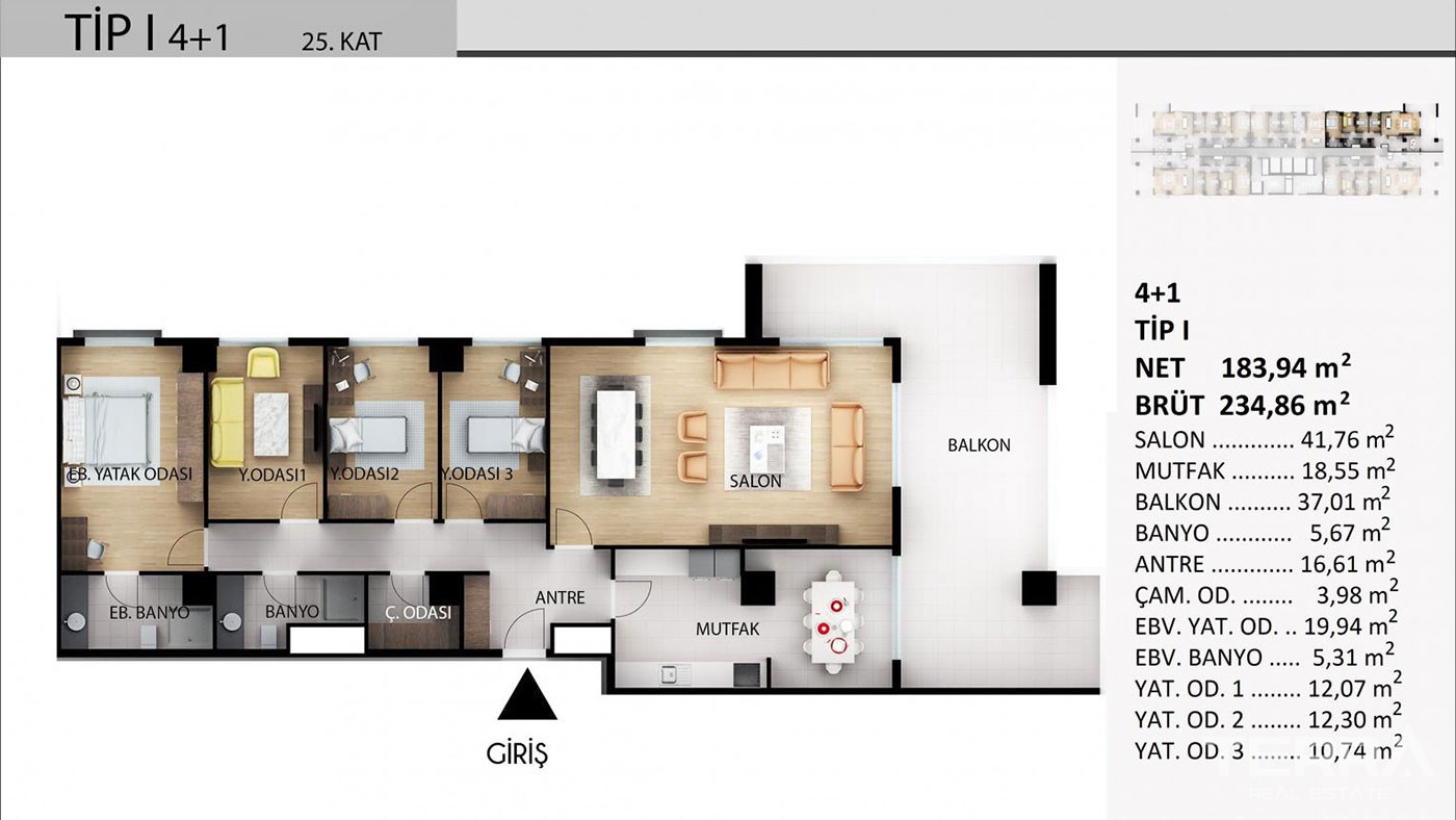Investment Flats for Sale in European Part of Istanbul Esenyurt - 45294