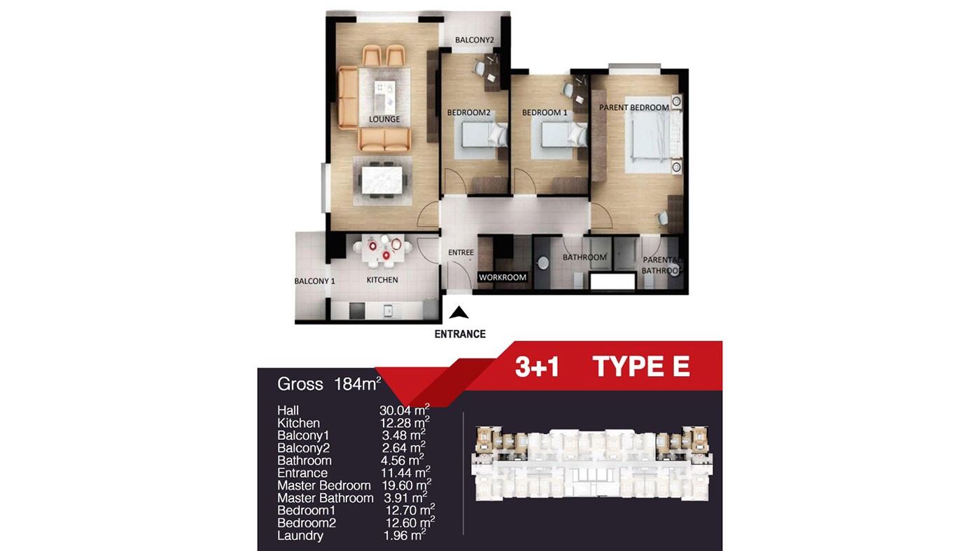 Investment Flats for Sale in European Part of Istanbul Esenyurt - 45299