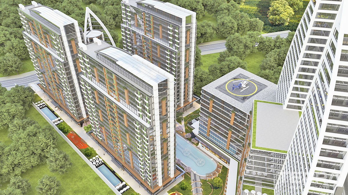 Appartements de Luxe Proches des Routes & Commerces à Esenyurt - 45090