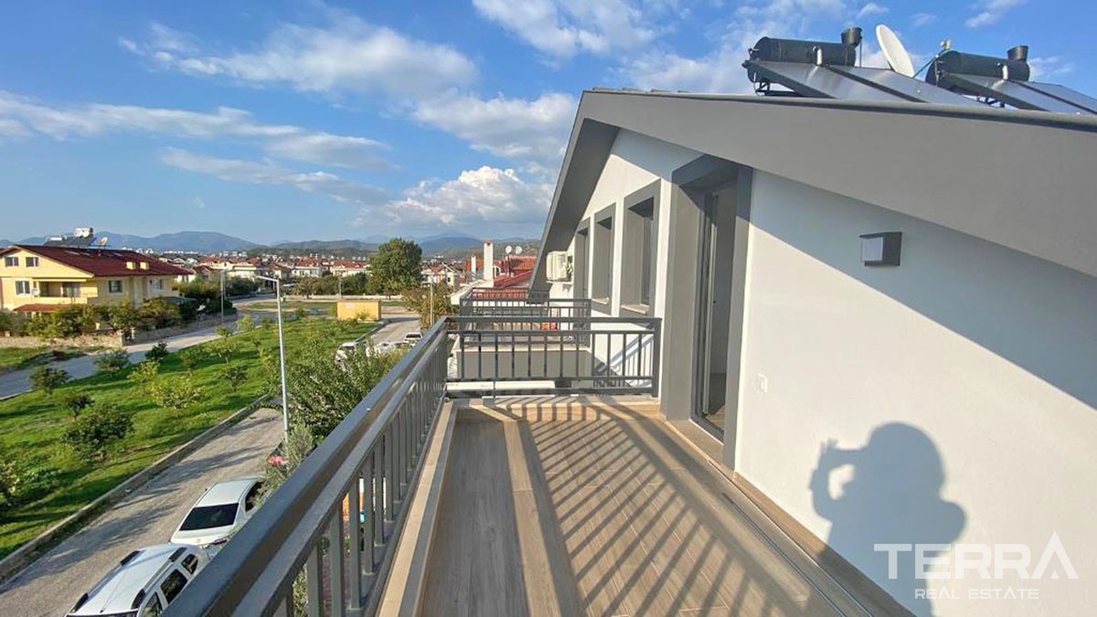 Semi-Detached 4-Bed Villa for Sale in Fethiye Town Center - 45374