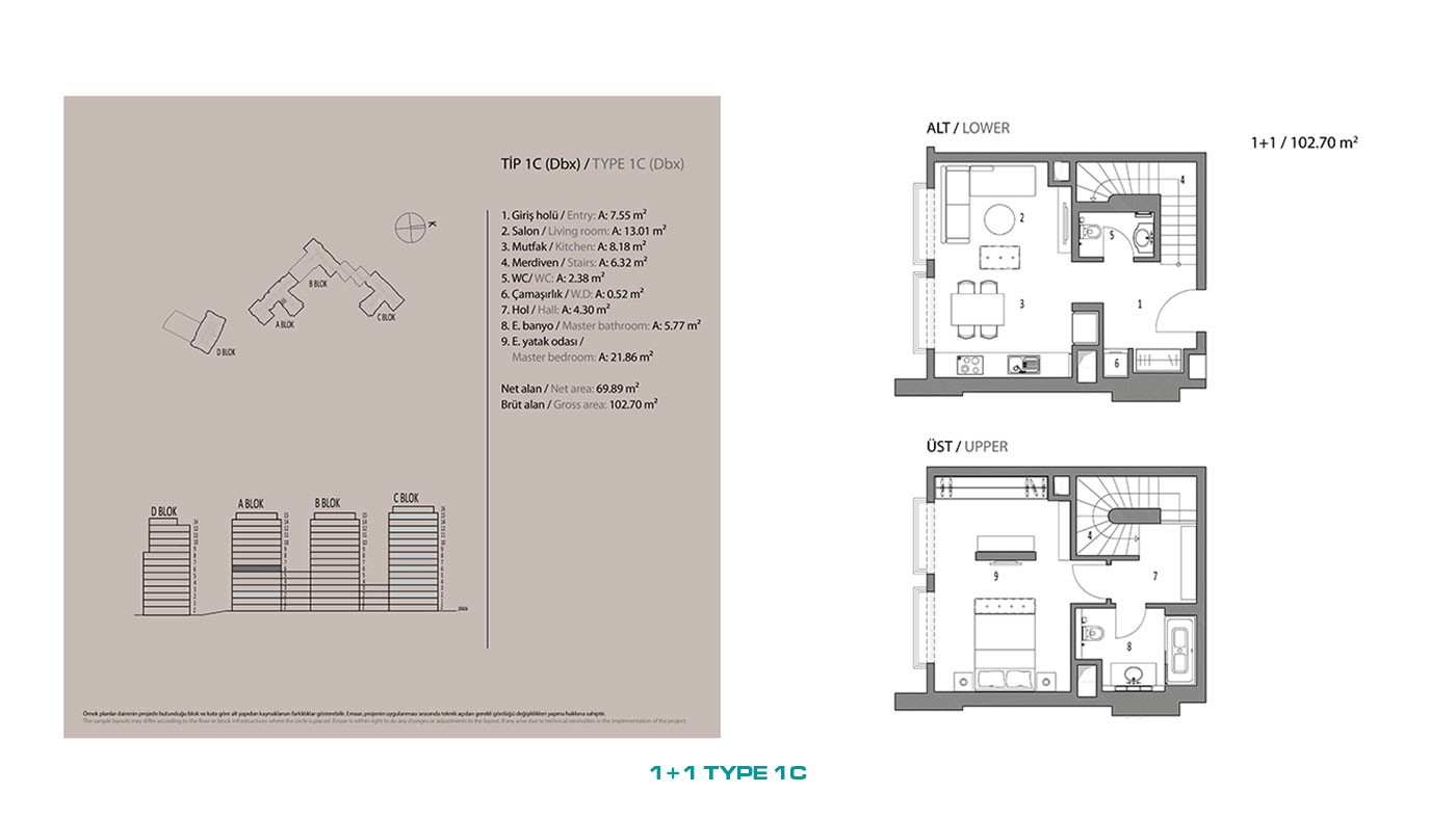 Luxury Flats for Sale in a Multifuncional Complex in Üsküdar Istanbul - 45846